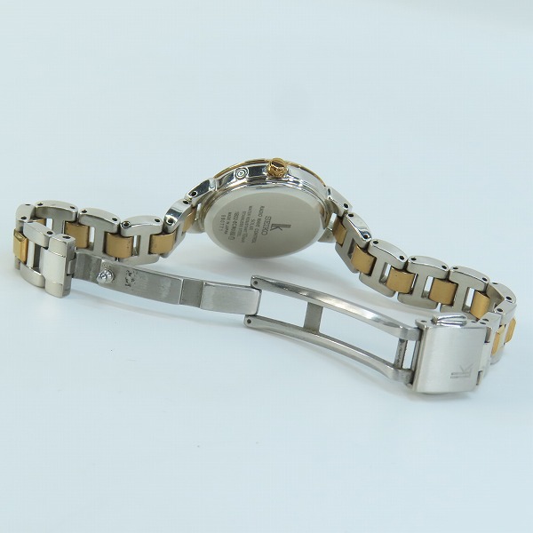 実際に弊社で買取させて頂いたSEIKO/セイコー LUKIA/ルキア 電波ソーラー 時計/ウォッチ 1B22-0CR0の画像 3枚目
