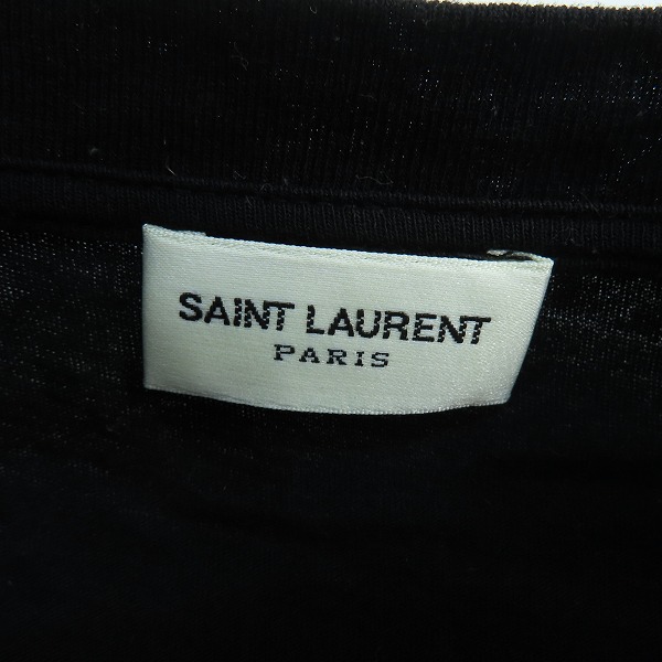 実際に弊社で買取させて頂いたSAINT LAURENT PARIS/サンローラン・パリ 17AW リップ シガー ノースモーキング Tシャツ 482676/Lの画像 2枚目