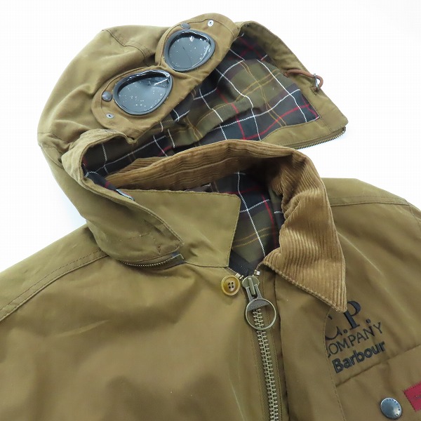 実際に弊社で買取させて頂いたBarbour × C.P. COMPANY/バブアー × シーピーカンパニー Mille WAX Jacket /ミルジャケット 50周年記念モデル/Mの画像 3枚目