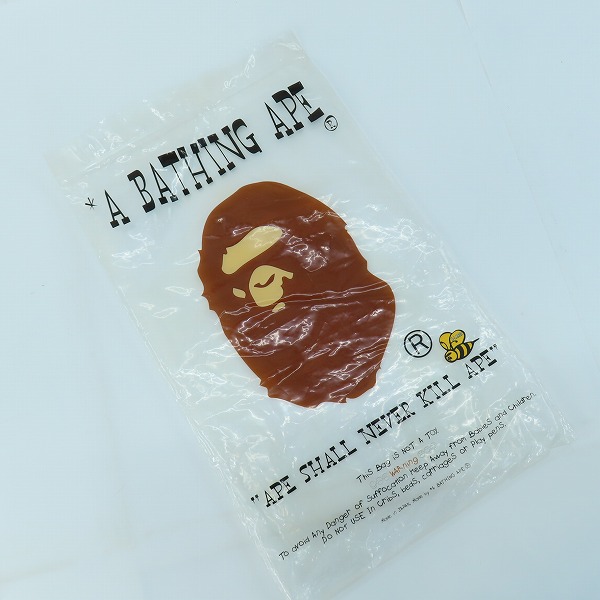 実際に弊社で買取させて頂いた(1)【未使用】A BATHING APE/アベイシングエイプ BAPE HEADS SHOW 2002 CHERIE T-shirt Tシャツ XL の画像 5枚目