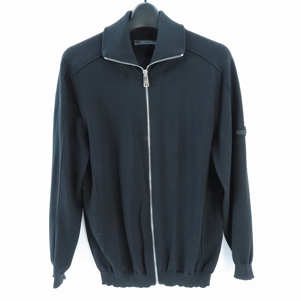 実際に弊社で買取させて頂いたPRADA/プラダ バージンウール ニットジャケット/46