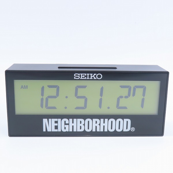 実際に弊社で買取させて頂いたNEIGHBORHOOD × SEIKO/ネイバーフッド×セイコー インテリア時計/TC195Kの画像 1枚目