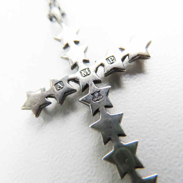 実際に弊社で買取させて頂いた(1)AMP JAPAN/アンプジャパン スタークロス ネックレス/ペンダントの画像 4枚目