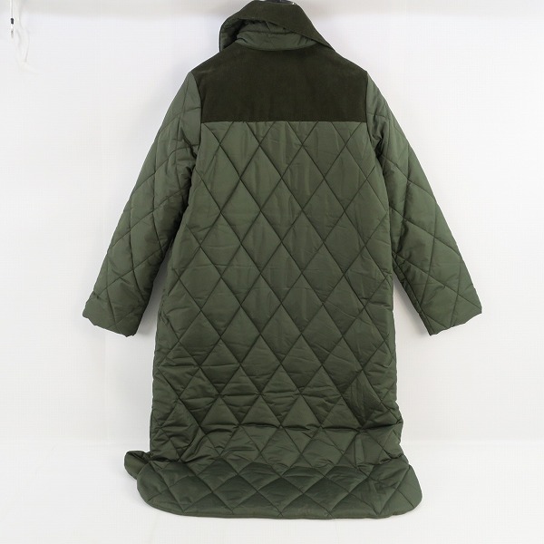 実際に弊社で買取させて頂いた【未使用】Barbour/バブアー ミドルレングス キルティング コート 242LQU1760/10の画像 1枚目