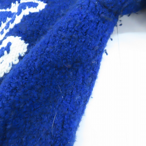 実際に弊社で買取させて頂いた【JPタグ】LOUIS VUITTON/ルイヴィトン LVインタルシア クルーネック ヤクウール ニット/セーター RM202M VSS HJN18W/XLの画像 9枚目