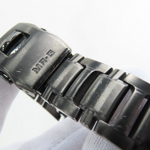 実際に弊社で買取させて頂いたG-SHOCK/Gショック MR-G 電波/ソーラー メタルバンド/MRG-3000DJ-1AJFの画像 7枚目