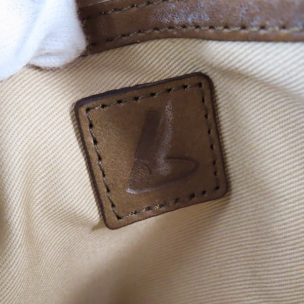 実際に弊社で買取させて頂いた土屋鞄 ガジェットビッグポケット Gadget ウエストバッグ ポーチ ウエストポーチの画像 4枚目