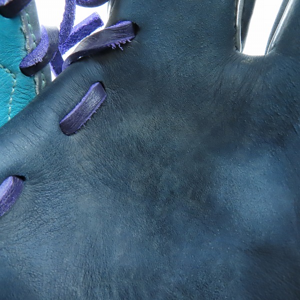 実際に弊社で買取させて頂いたRawlings/ローリングス HYPER TECH COLOR SYNC 軟式 外野手 右投げ用 グローブ GR4HTCY719の画像 8枚目