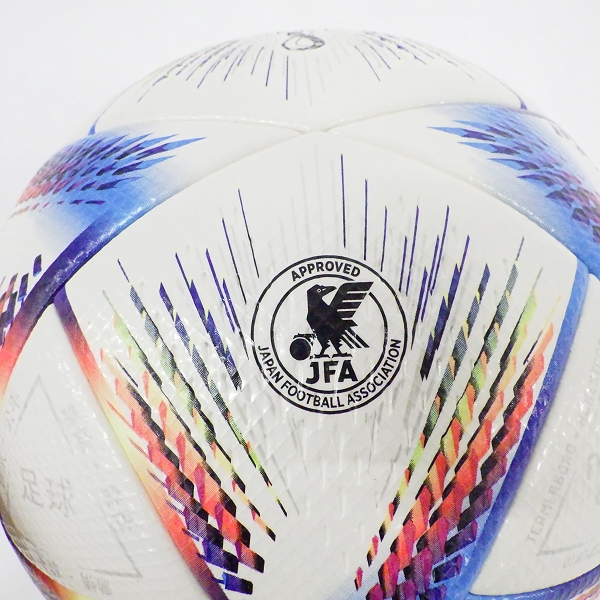 実際に弊社で買取させて頂いたadidas/アディダス アル・リフラ プロ5号 カタールワールドカップ 公式試合球 サッカーボールの画像 4枚目