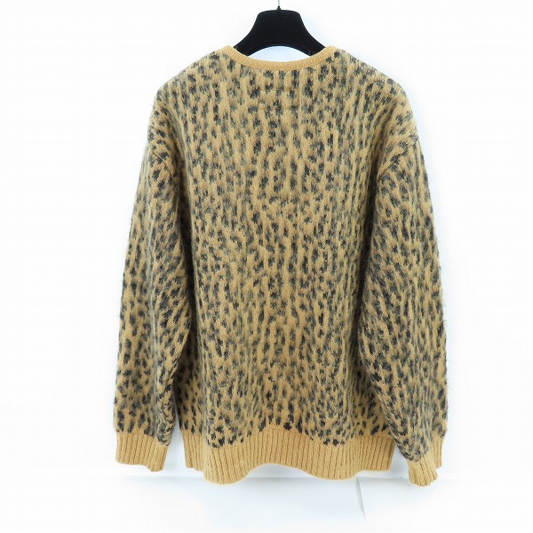 実際に弊社で買取させて頂いたWACKO MARIA/ワコマリア GUILTY PARTIES レオパード/ヒョウ柄 モヘア カーディガン /XLの画像 1枚目