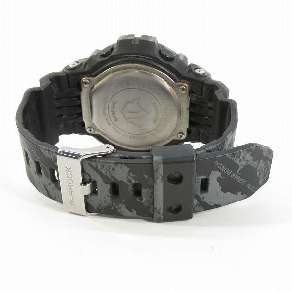 実際に弊社で買取させて頂いたG-SHOCK/G-ショック×Maharishi/マハリシ コラボ カモ柄三つ目腕時計 GD-X6900MH-1JR【動作未確認】の画像 2枚目