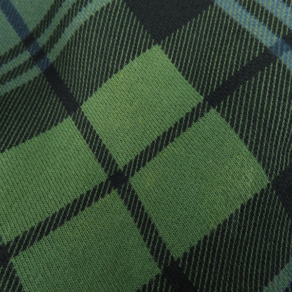 実際に弊社で買取させて頂いたSTUSSY/ステューシー  STUSSY刺繍 チェック柄 ブルゾン/Lの画像 6枚目