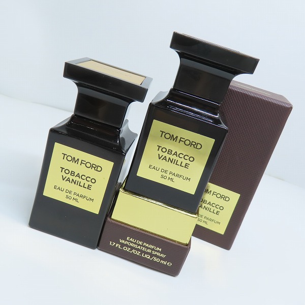 実際に弊社で買取させて頂いたTOM FORD/トムフォード タバコ・バニラ オードパルファム EDP 香水 50ml 2点セット