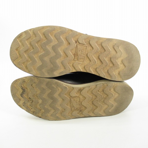 実際に弊社で買取させて頂いたRED WING/レッドウィング 旧羽タグ フォアマン レザーシューズ 8100/8Dの画像 2枚目