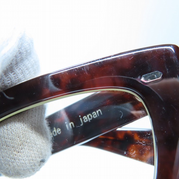 実際に弊社で買取させて頂いたEFFECTOR/エフェクター MUNAKATA/ムナカタ 眼鏡/メガネフレーム/アイウェアの画像 7枚目