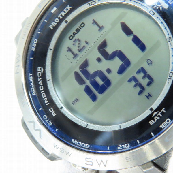 実際に弊社で買取させて頂いたCASIO/カシオ PROTREK/プロトレック Climber Line クライマー 電波ソーラー メンズ 腕時計 PRW-31YT-7JFの画像 5枚目