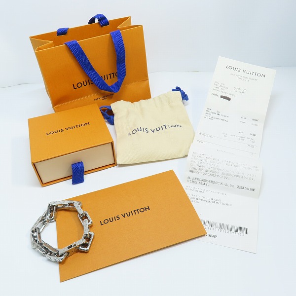 実際に弊社で買取させて頂いた【レシート付き】LOUIS VUITTON/ルイヴィトン コリエチェーン モノグラム ブレスレット M00308の画像 8枚目