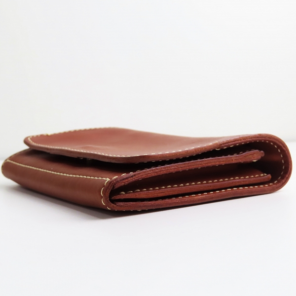 実際に弊社で買取させて頂いた土屋鞄製造所/ツチヤカバン ディアリオ クラッチパース オイルメロウレザー 二つ折り財布の画像 2枚目