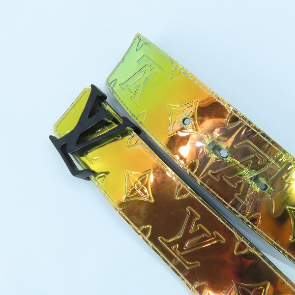 実際に弊社で買取させて頂いたLOUIS VUITTON/ルイヴィトン 19SS モノグラム サンチュール プリズム モノグラム ベルト M0251/100/40の画像 1枚目