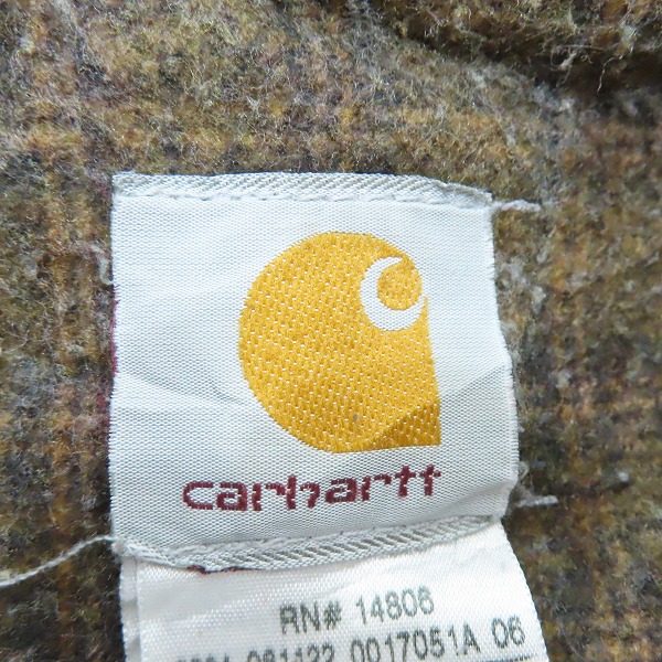 実際に弊社で買取させて頂いたCarhartt/カーハート DETROIT JACKET/デトロイトジャケット J97 XLの画像 2枚目