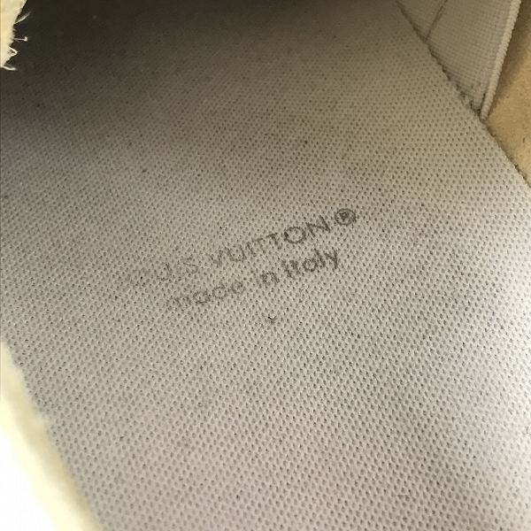 実際に弊社で買取させて頂いたLouis Vuitton/ルイヴィトン ローカットスニーカー MS0212/9の画像 6枚目