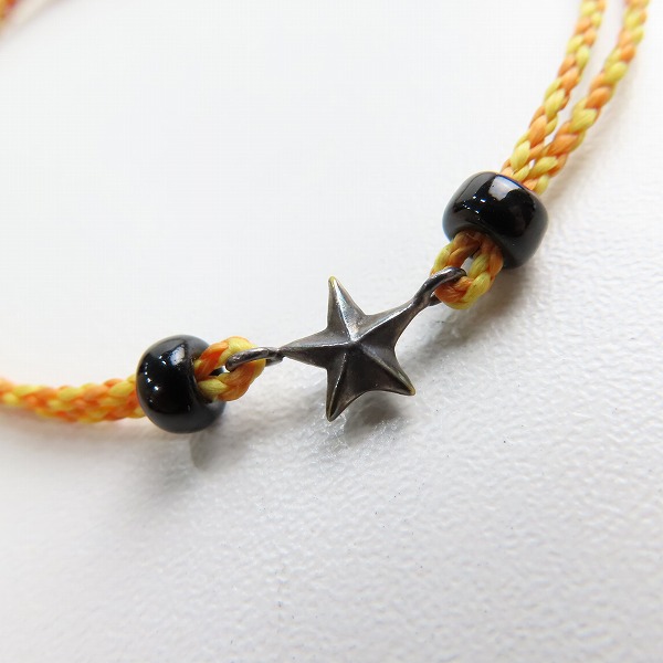 実際に弊社で買取させて頂いた(1)AMP JAPAN/アンプジャパン スター ブレスレット イエローの画像 3枚目