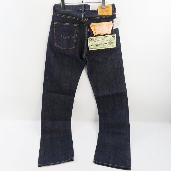 実際に弊社で買取させて頂いた【未使用】LEVI'S/リーバイス LVC 1966年モデル復刻 501XX 日本製 ビッグE デニムパンツ 66501-0117/W30 L36の画像 1枚目