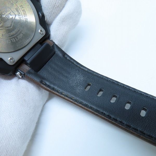 実際に弊社で買取させて頂いたG-SHOCK/Gショック G-STEEL マルチバンド6 電波 タフソーラー GST-W130L-1AJFの画像 6枚目