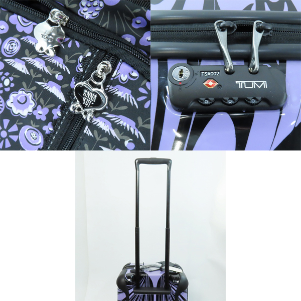 実際に弊社で買取させて頂いたTUMI×ANNA SUI/トゥミ×アナスイ コラボ キャリーケースの画像 5枚目