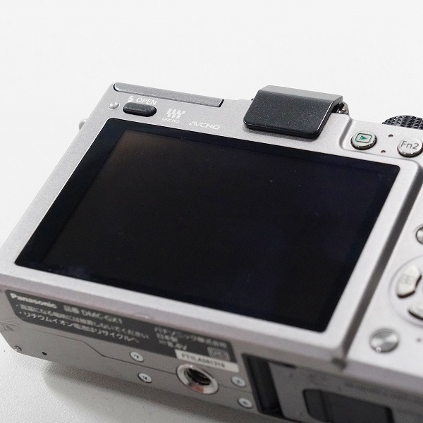 実際に弊社で買取させて頂いたPanasonic/パナソニック LUMIX DMC-GX1 ミラーレス一眼レフカメラ ボディ 動作未確認の画像 5枚目