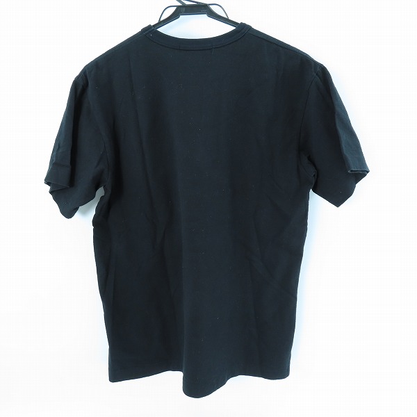 実際に弊社で買取させて頂いたBLACK COMME des GARCONS/ブラックコムデギャルソン プリントTシャツ 1R-T002/AD2016 XLの画像 1枚目