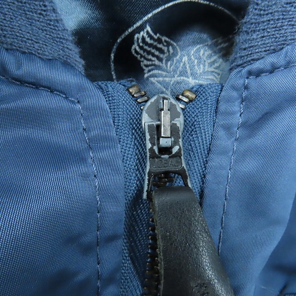 実際に弊社で買取させて頂いたALPHA INDUSTRIES/アルファ インダストリーズ VINTAGE TYPE L-2A フライトジャケット MIL-J-5391A/Lの画像 4枚目