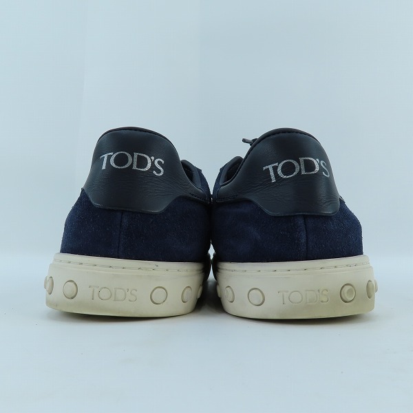 実際に弊社で買取させて頂いたTOD'S/トッズ スエード レザー スニーカー /7.5 の画像 1枚目