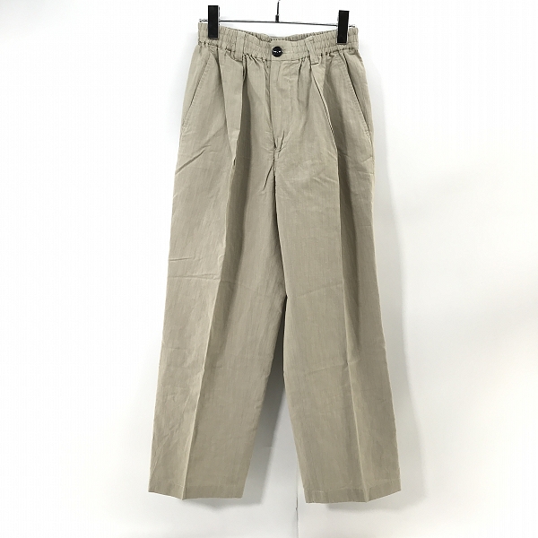 実際に弊社で買取させて頂いたURBAN RESEARCH/アーバンリサーチ LINENイージートラウザー グレージュ UR35-14B008/S