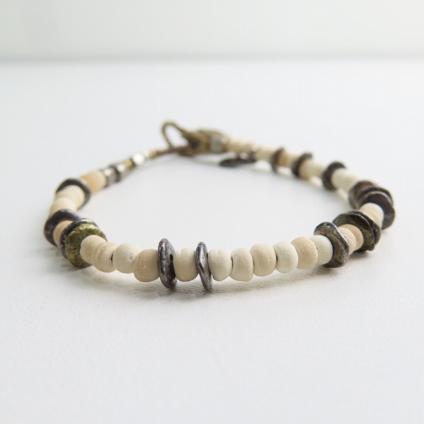 実際に弊社で買取させて頂いた(1)AMP JAPAN/アンプジャパン Coconut Beads Bracelet/ココナッツ ビーズ ブレスレットの画像 3枚目