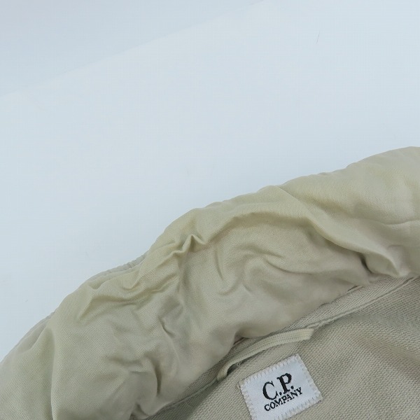実際に弊社で買取させて頂いたC.P.COMPANY/シーピーカンパニー ジップアップ パーカー 14WCPUF02037/Lの画像 5枚目