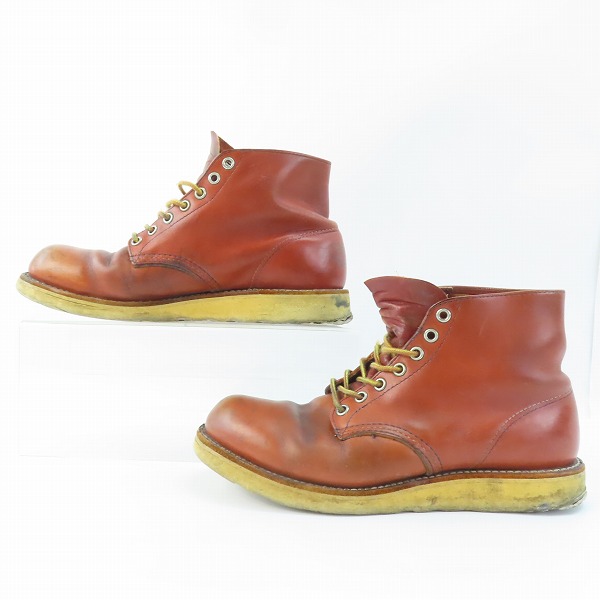 実際に弊社で買取させて頂いたRED WING/レッドウィング アイリッシュセッター ブーツ 羽タグ 8166 /8Dの画像 3枚目