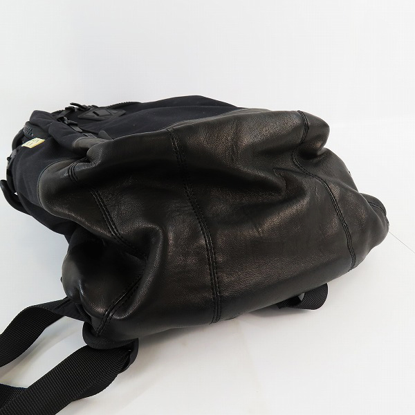 実際に弊社で買取させて頂いたvisvim/ビズビム BALLISTIC/バリスティック レザー切り替え リュックサック/バックパックの画像 2枚目