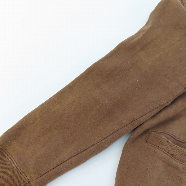 実際に弊社で買取させて頂いたA BATHING APE/アベイシングエイプ  パッチ付き スウェット カーディガン/Lの画像 5枚目