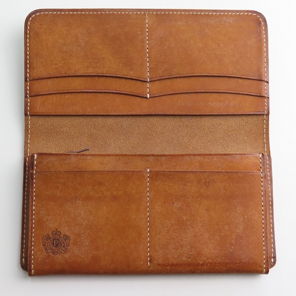 実際に弊社で買取させて頂いたPORTER/ポーター HOF/ホフ レザー 二つ折り ロングウォレット/長財布の画像 3枚目