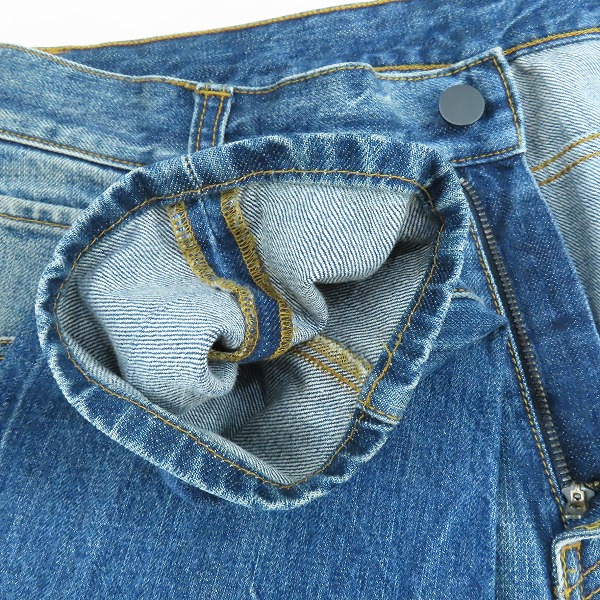 実際に弊社で買取させて頂いた【JPタグ】MONCLER GENIUS×fragment design/モンクレール×フラグメントデザイン PANTALONE デニムパンツ D209U1200130 46の画像 2枚目