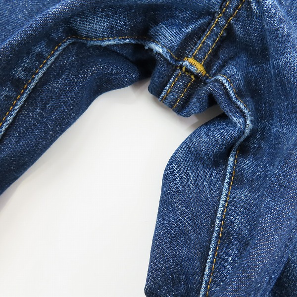 実際に弊社で買取させて頂いたLEVI'S/リーバイス 501XX 刻印555 バレンシア工場製 ビッグE デニムパンツ 紙パッチ 501-0003/W30 L36の画像 8枚目