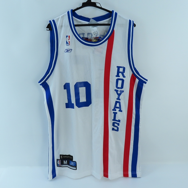 実際に弊社で買取させて頂いた【未使用】Reebok/リーボック NBA ROYALS/ロイヤルズ ユニフォーム/ゲームシャツ #10 マイク・ビビー /M