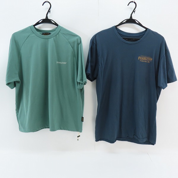 実際に弊社で買取させて頂いたPendleton /ペンドルトン カラーTシャツ S/L 2点セット