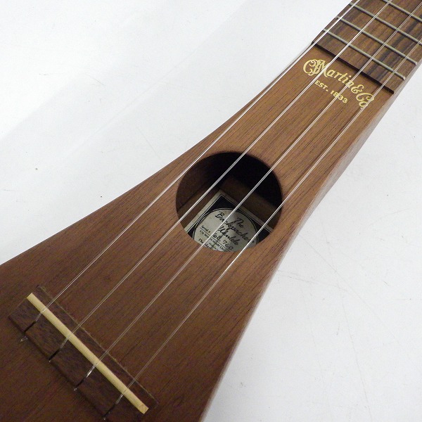 実際に弊社で買取させて頂いたMartin/マーティン The Backpacker Ukulele/バックパッカー ウクレレ ソフトケース付の画像 5枚目