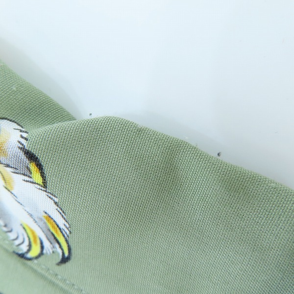 実際に弊社で買取させて頂いたWACKO MARIA×TIM LEHI/ワコマリア×ティムリーハイ 23AW HAWAIIAN SHIRT/長袖シャツ/XLの画像 4枚目