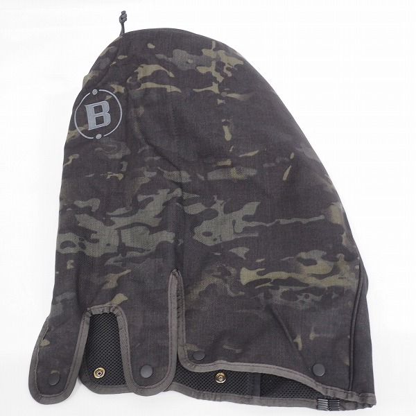 実際に弊社で買取させて頂いたBRIEFING/ブリーフィング CR-5 #02 ゴルフ 9.5型 5分割キャディバッグ マルチカム・ブラック の画像 8枚目