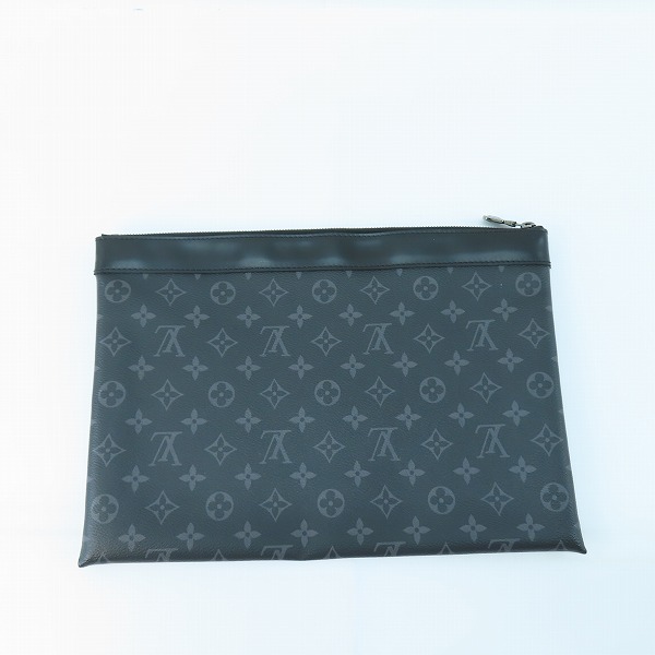実際に弊社で買取させて頂いたLOUIS VUITTON/ルイヴィトン モノグラム エクリプス ポシェット ディスカバリー ポーチ/クラッチバッグ M62291の画像 1枚目