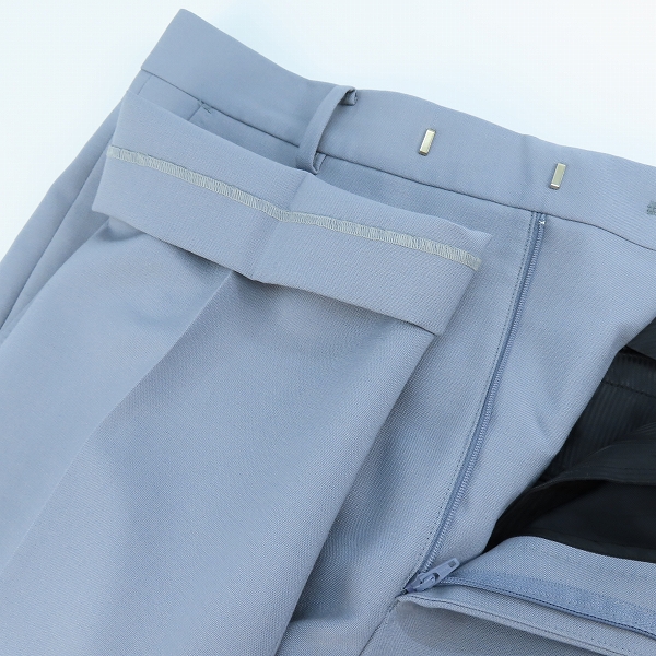 実際に弊社で買取させて頂いたWACKO MARIA/ワコマリア DORMEUIL/ドーメル テーラード ジャケット/パンツ セットアップ ライトパープル L/XLの画像 6枚目