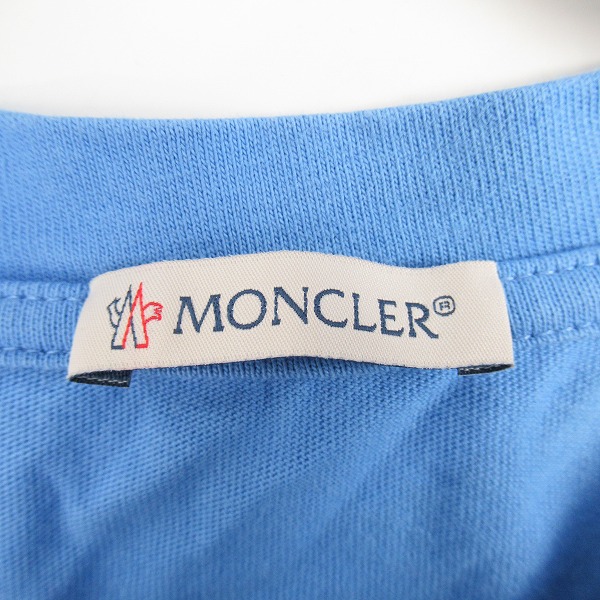 実際に弊社で買取させて頂いた【JPタグ】MONCLER/モンクレール T-SHIRT ロゴ Tシャツ/カットソー H20918C00025/Lの画像 2枚目